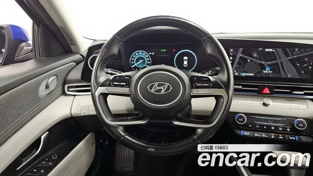 Hyundai Avante (CN7) 2020 Синий из Кореи, фото 4