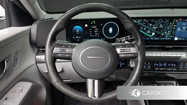 Hyundai Kona Hybrid (SX2) 2023 Белый из Кореи, фото 4