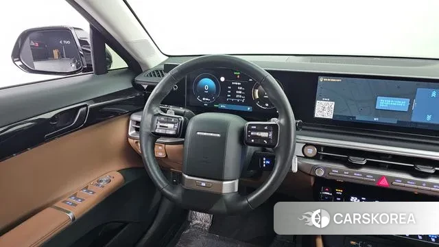 Hyundai Grandeur Hybrid (GN7) 2023 Черный из Кореи, фото 4