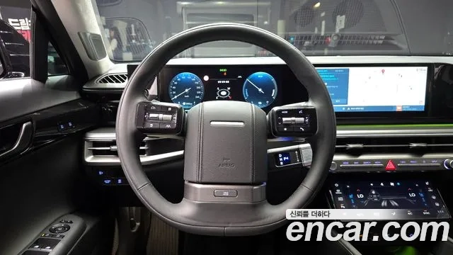 Hyundai Grandeur Hybrid (GN7) 2023 Черный из Кореи, фото 4