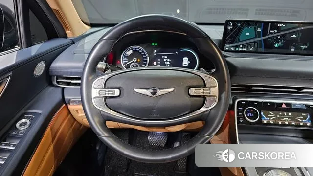 Genesis GV80 2021 Темно-зеленый из Кореи, фото 4