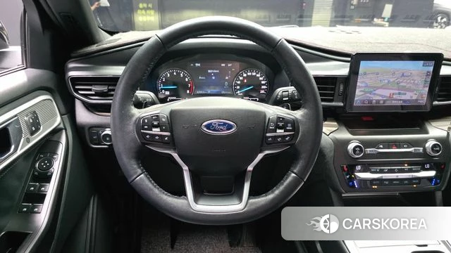 Ford Explorer 6th Generation 2020 Серебристо-серый из Кореи, фото 4