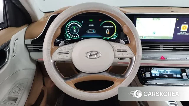 Hyundai The New Grandeur IG Hybrid 2020 Белый из Кореи, фото 4