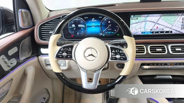 Mercedes-Benz GLS - Class X167 2022 Черный двухцветный из Кореи, фото 4