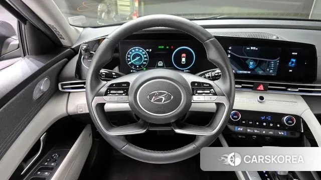 Hyundai Avante Hybrid (CN7) 2021 Серый из Кореи, фото 4