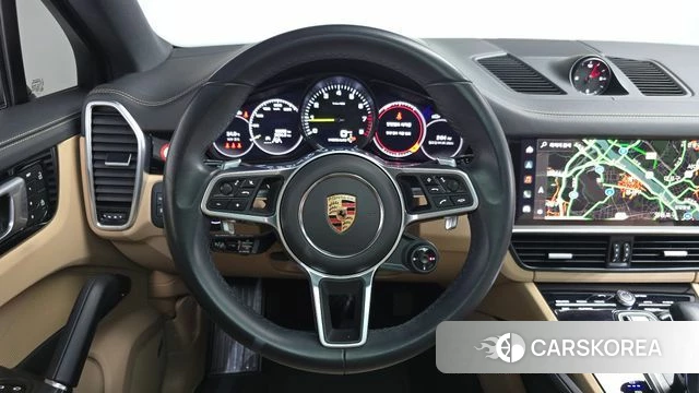 Porsche Cayenne (PO536) 2023 Черный из Кореи, фото 4