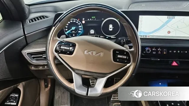 Kia K8 Hybrid 2022 Черный из Кореи, фото 4