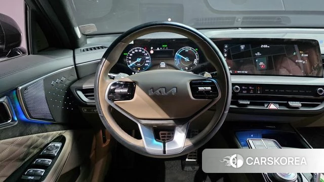 Kia K8 Hybrid 2023 Черный из Кореи, фото 4