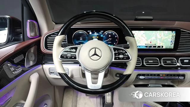 Mercedes-Benz GLS - Class X167 2023 Черный двухцветный из Кореи, фото 4
