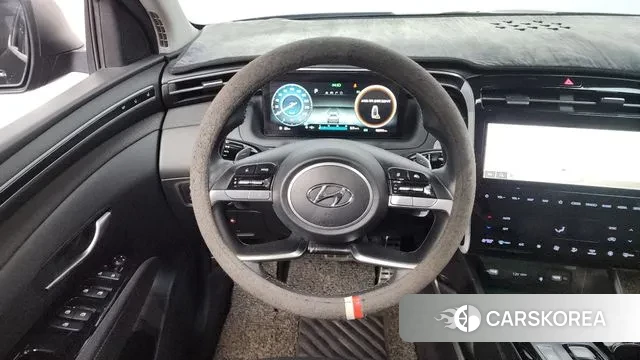 Hyundai Tucson Hybrid (NX4) 2020 Черный из Кореи, фото 4