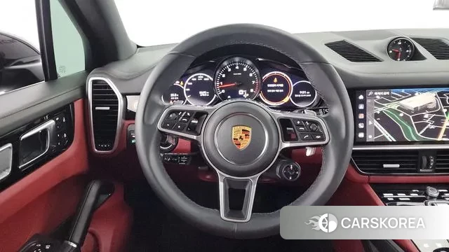 Porsche Cayenne (PO536) 2023 Черный из Кореи, фото 4