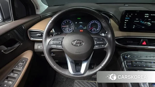 Hyundai The New Santa Fe 2021 Серый из Кореи, фото 4