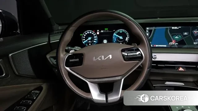Kia K8 Hybrid 2022 Черный из Кореи, фото 4