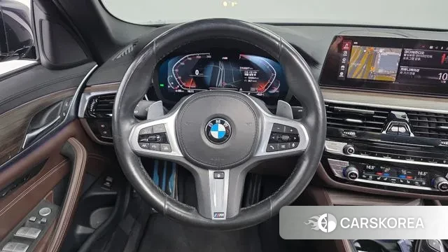 BMW 5 Series (G30) 2020 Черный из Кореи, фото 4