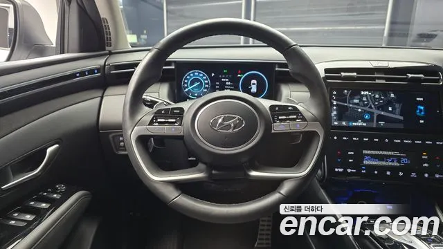 Hyundai Tucson Hybrid (NX4) 2023 Белый из Кореи, фото 4