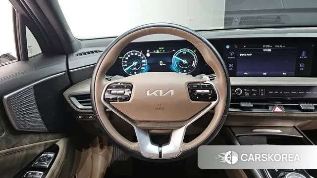 Kia K8 Hybrid 2023 Белый из Кореи, фото 4