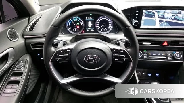 Hyundai Sonata Hybrid (DN8) 2022 Черный из Кореи, фото 4