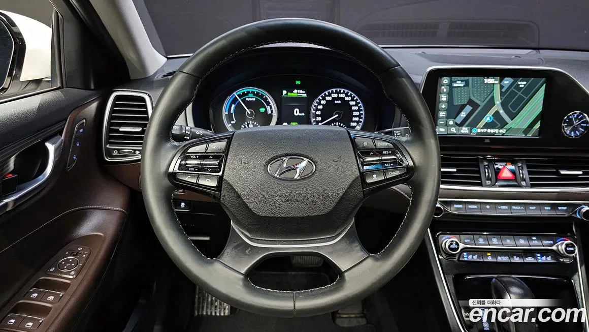 Hyundai Grandeur IG Hybrid 2018 Белый из Кореи, фото 4