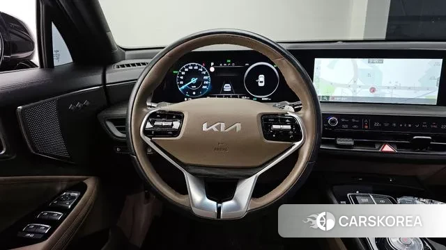 Kia K8 Hybrid 2021 Черный из Кореи, фото 4
