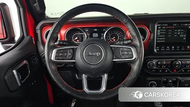 Jeep Wrangler (JL) 2021 Красный из Кореи, фото 4