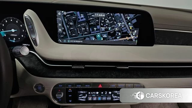 Genesis G90 (RS4) 2022 Черный из Кореи, фото 4