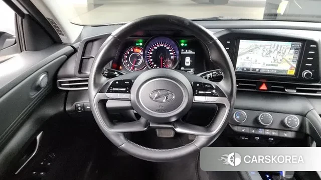 Hyundai Avante (CN7) 2021 Белый из Кореи, фото 4