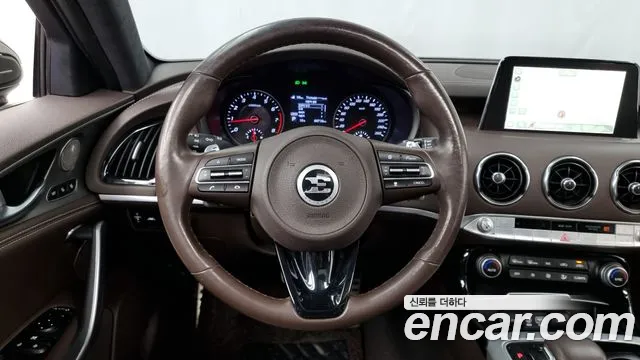 Kia Stinger 2018 Синий из Кореи, фото 4