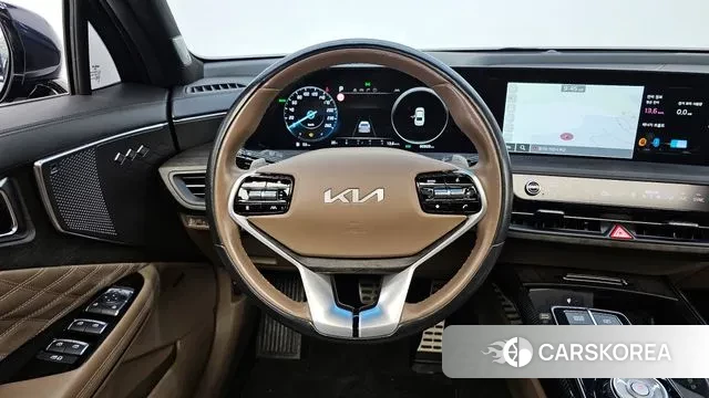 Kia K8 Hybrid 2021 Синий из Кореи, фото 4