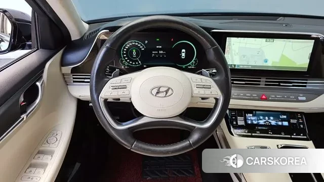 Hyundai The New Grandeur IG Hybrid 2021 Черный из Кореи, фото 4