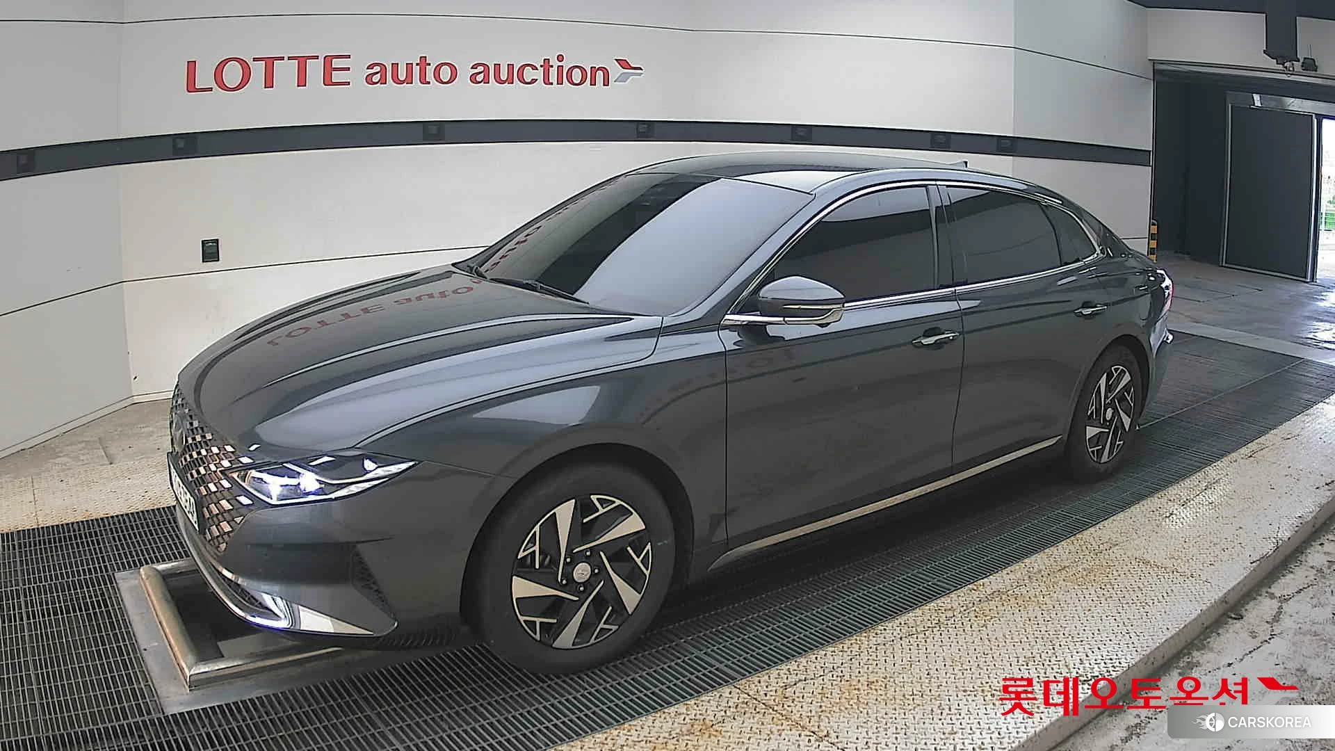 Hyundai Grandeur Hybrid 2023 Nocturne Grey Metallic из Кореи, фото 4