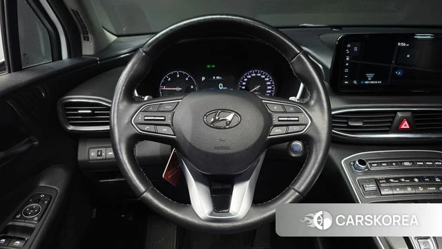 Hyundai The New Santa Fe 2022 Белый из Кореи, фото 4