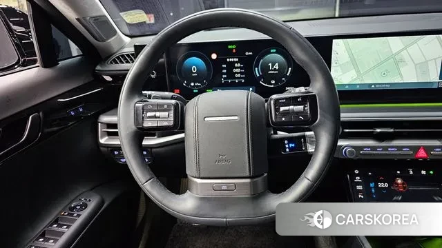 Hyundai Grandeur Hybrid (GN7) 2023 Черный из Кореи, фото 4