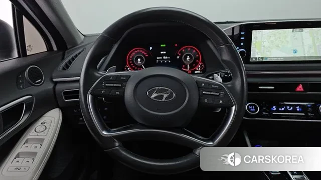 Hyundai Sonata (DN8) 2019 Белый из Кореи, фото 4