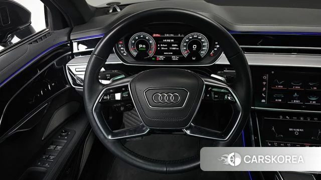 Audi A8 (D5) 2021 Черный из Кореи, фото 4