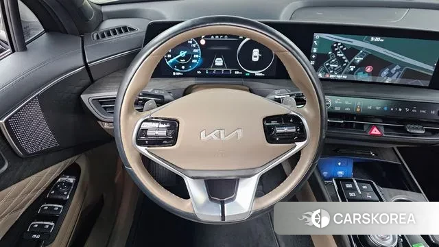 Kia K8 Hybrid 2022 Серый из Кореи, фото 4