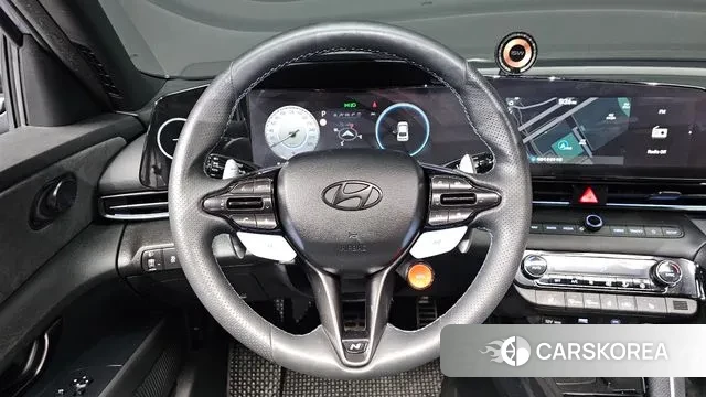 Hyundai The New Avante (CN7) 2024 Синий из Кореи, фото 4