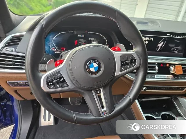 BMW X5M (G05) 2021 Синий из Кореи, фото 4