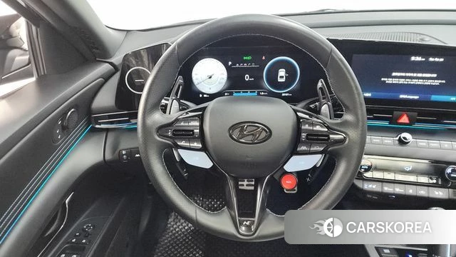 Hyundai Avante (CN7) 2022 Черный из Кореи, фото 4