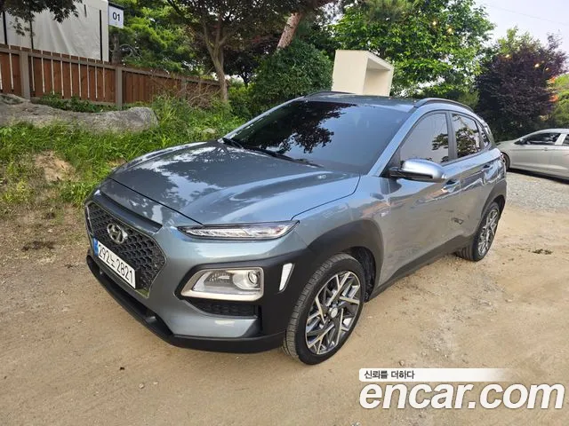 Hyundai Kona Hybrid 2020 Серый из Кореи, фото 4