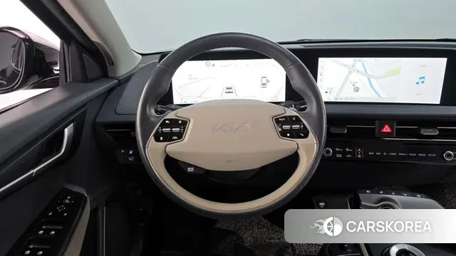 Kia EV6 2022 Синий из Кореи, фото 4