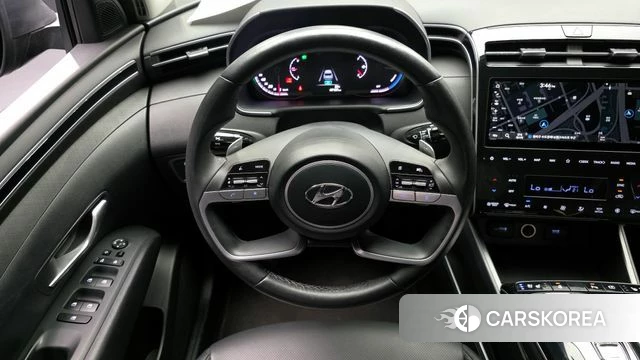 Hyundai Tucson Hybrid (NX4) 2022 Серый из Кореи, фото 4