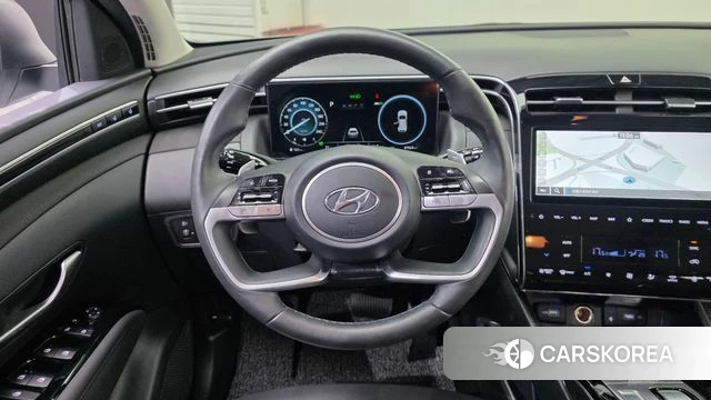 Hyundai Tucson Hybrid (NX4) 2022 Белый из Кореи, фото 4