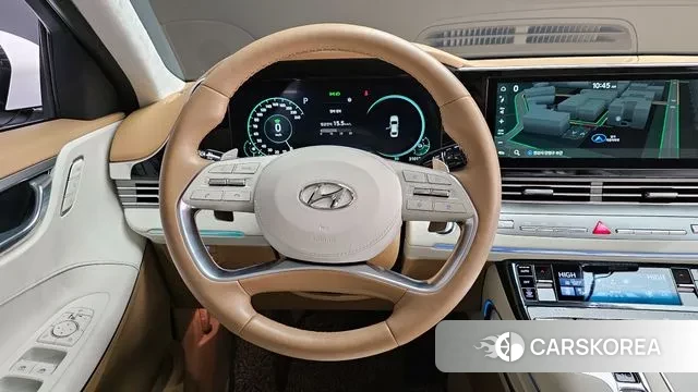 Hyundai The New Grandeur IG Hybrid 2021 Белый из Кореи, фото 4