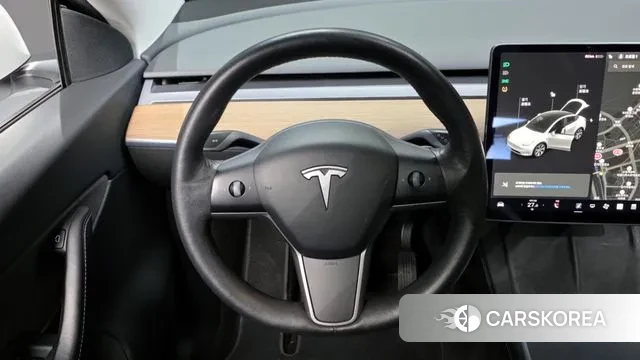 Tesla Model Y 2021 Белый из Кореи, фото 4