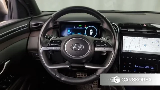 Hyundai Tucson Hybrid (NX4) 2020 Серый из Кореи, фото 4