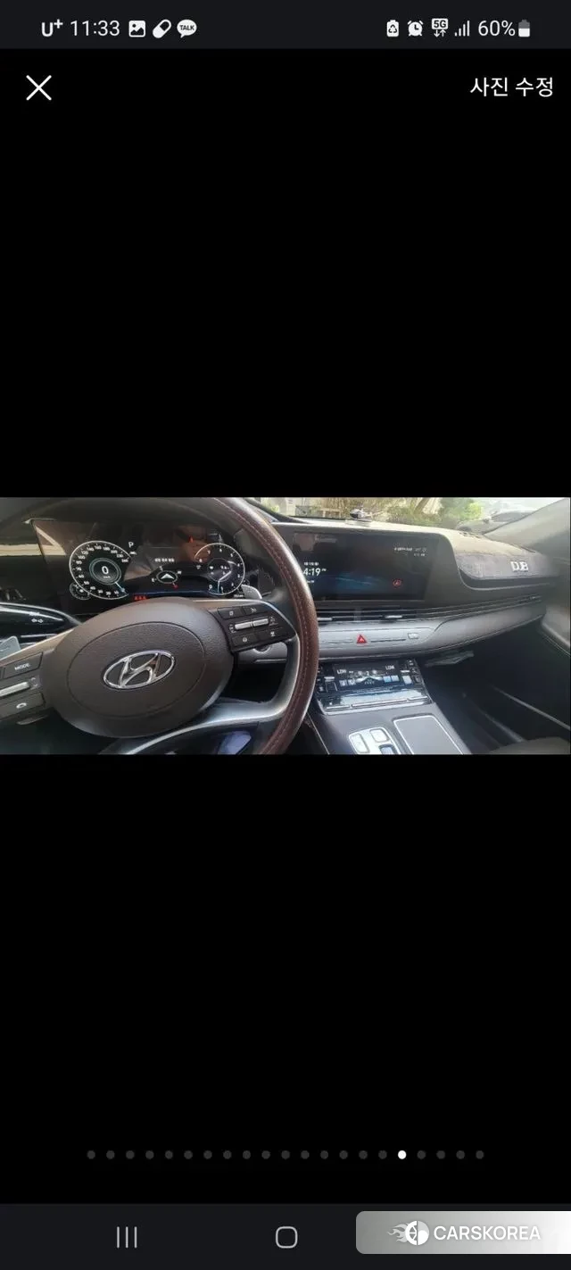 Hyundai The New Grandeur IG 2020 Белый из Кореи, фото 4