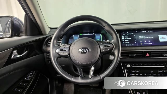 Kia K7 Premier Hybrid 2020 Синий из Кореи, фото 4