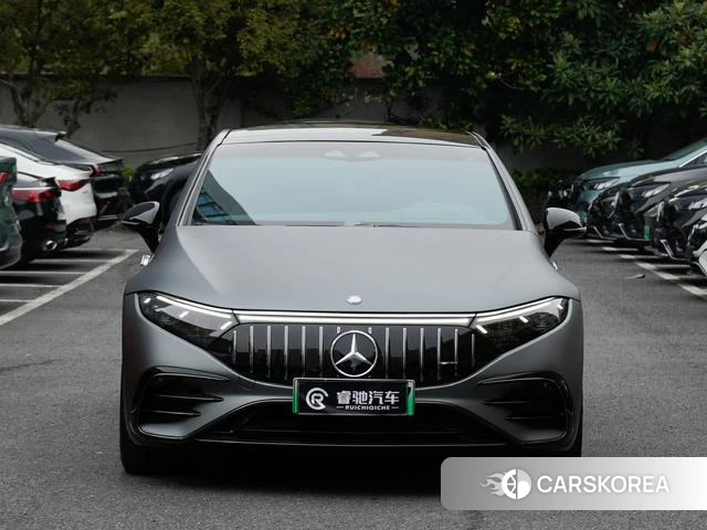 Mercedes-Benz EQS AMG 2024 Темно-серый из Китая, фото 4