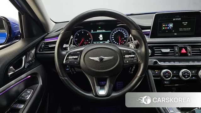 Genesis G70 2018 Синий из Кореи, фото 4