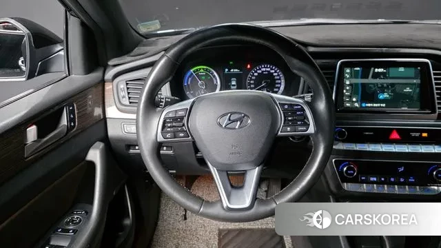Hyundai Sonata New Rise Hybrid 2019 Черный из Кореи, фото 4